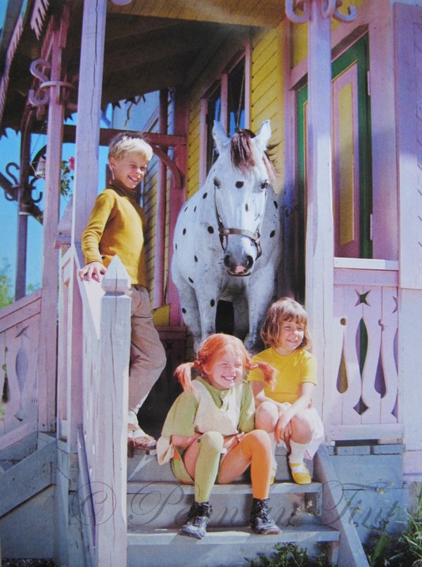 Pippi & Freunde auf der Veranda